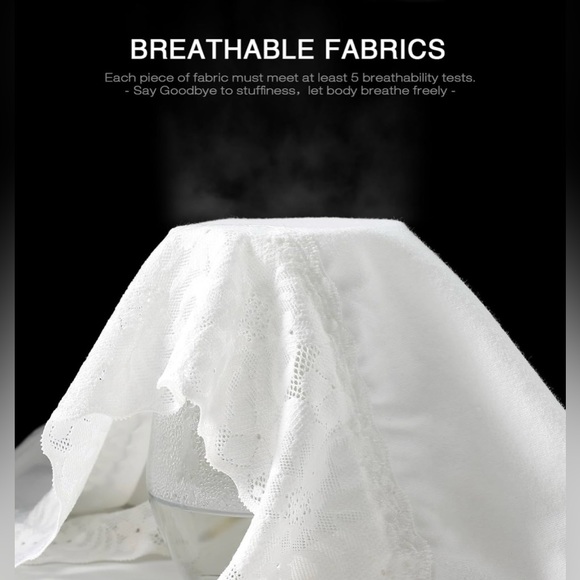 RHYFF Womens Underwear Panties Lace Soft Hipster Stretch Full Briefs 5Pack - NWT - Picture 5 of 8